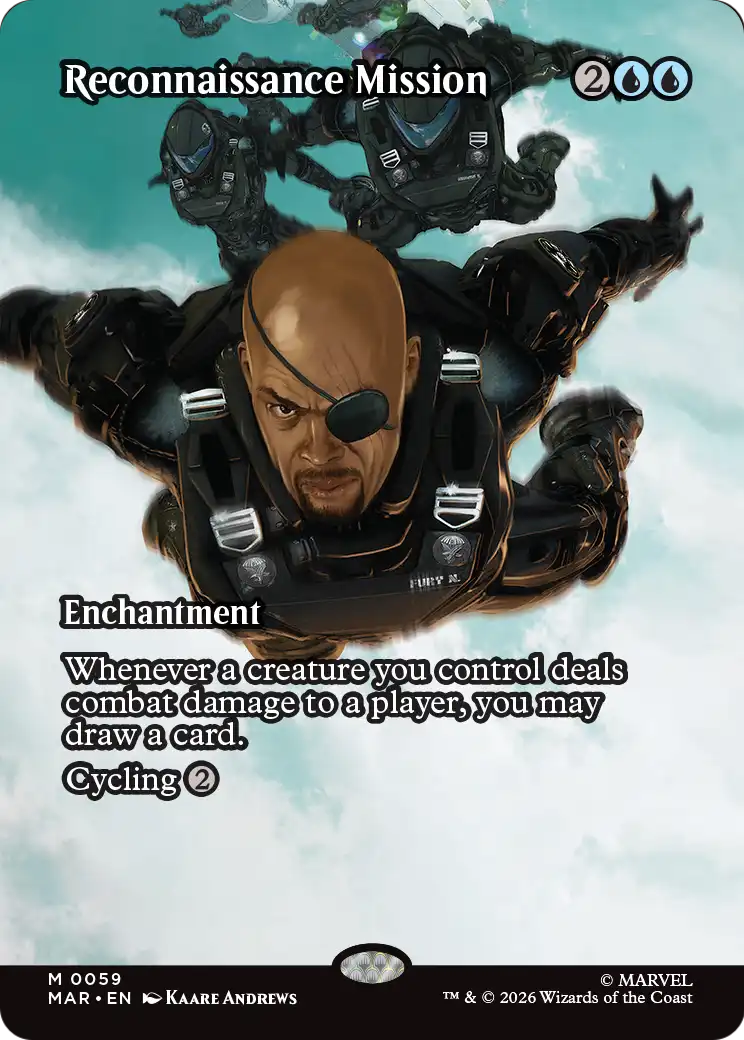 Reconnaissance Mission - Borderless - Full Art [MAR-59]