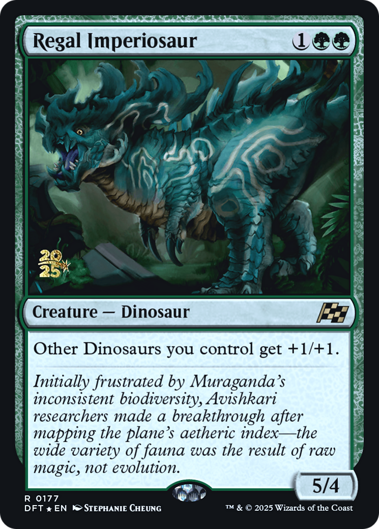 Regal Imperiosaur - Prerelease Promo [PDFT-177s]