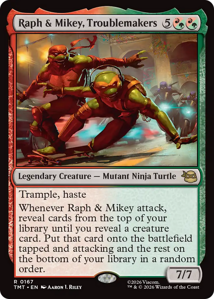 Raph & Mikey, Troublemakers [TMT-167]