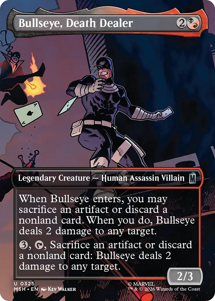 Bullseye, Death Dealer - Borderless [MSH-325]