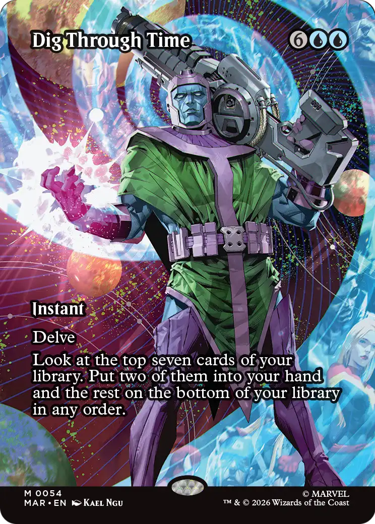 Dig Through Time - Borderless - Full Art [MAR-54]