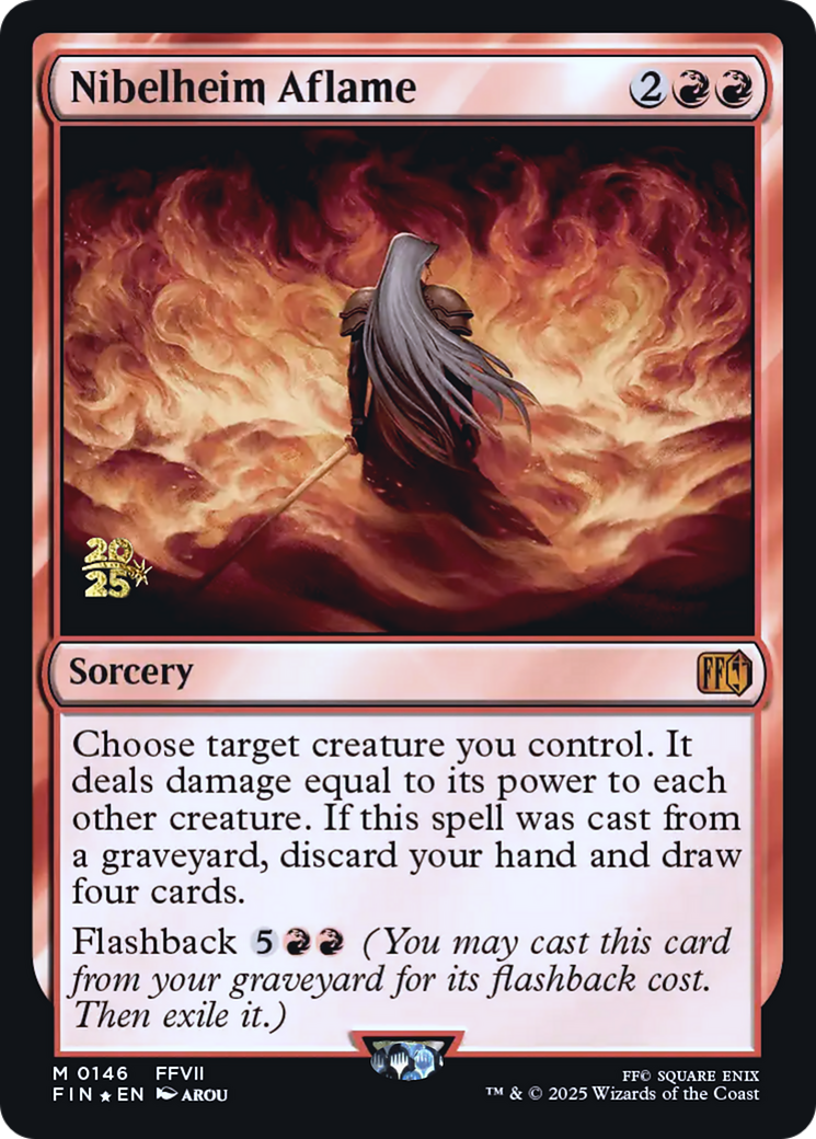 Nibelheim Aflame - Prerelease Promo [PFIN-146s]