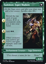 Esper Origins // Summon: Esper Maduin - Prerelease Promo [PFIN-185s]
