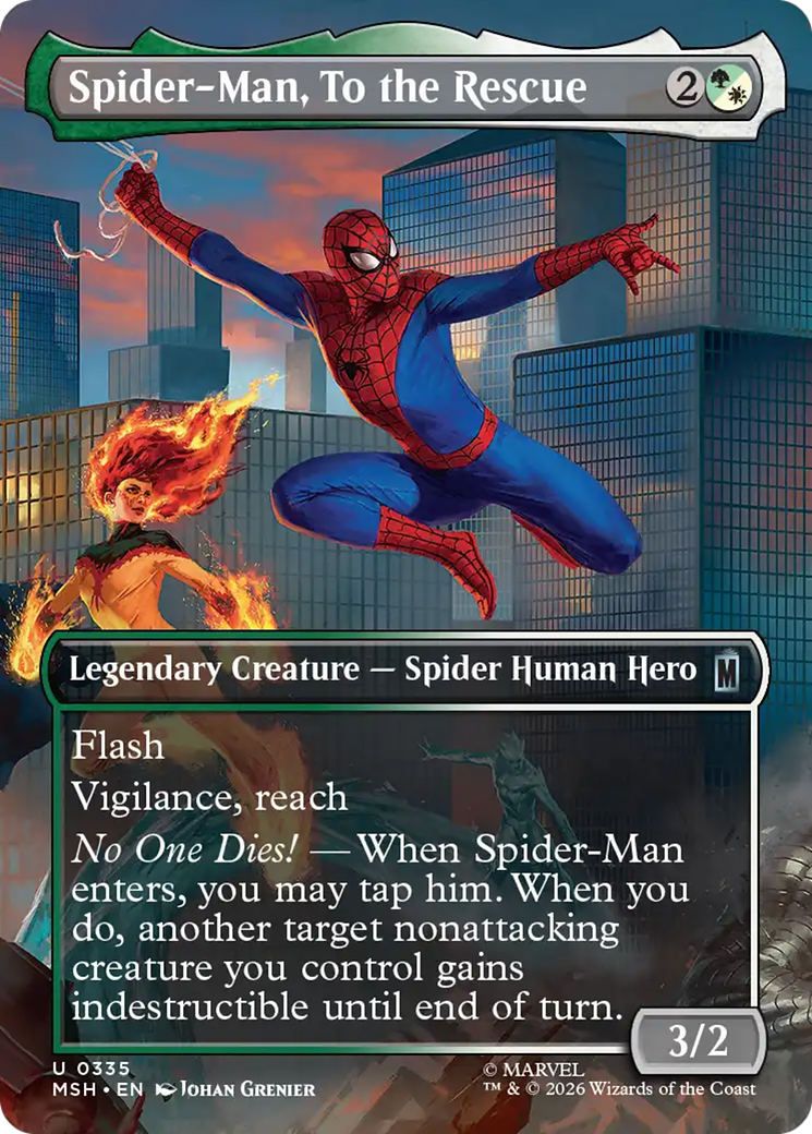 Spider-Man, To the Rescue - Borderless [MSH-335]
