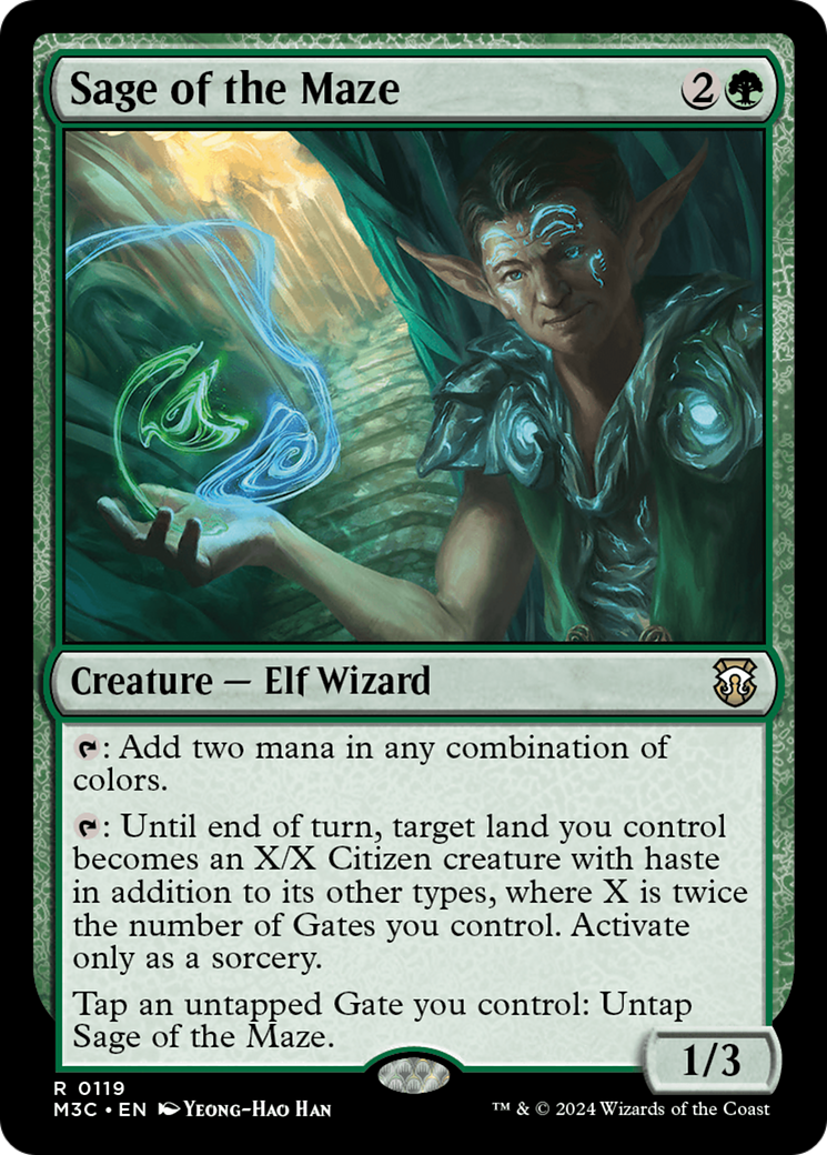 Sage of the Maze [M3C-119]