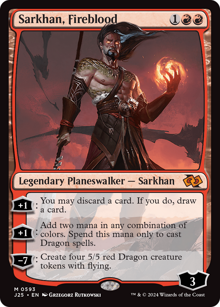 Sarkhan, Fireblood [J25-593]