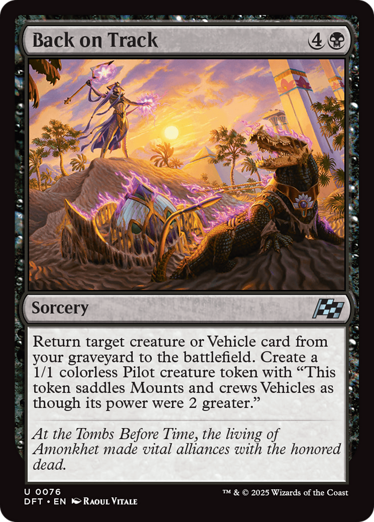 Back on Track [DFT-76]