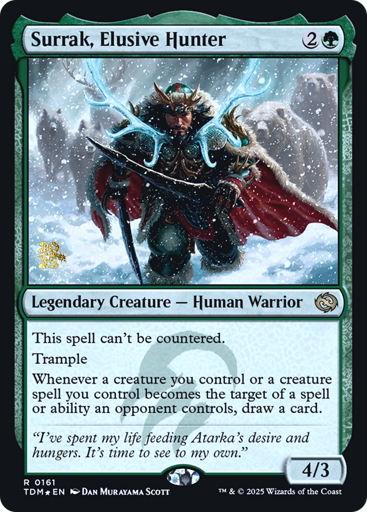 Surrak, Elusive Hunter - Prerelease Promo [PTDM-161s]