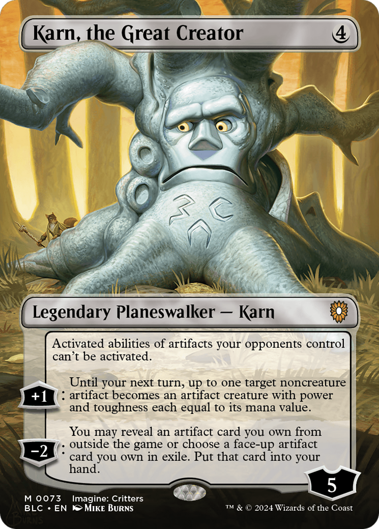 Karn, the Great Creator - Borderless [BLC-73]