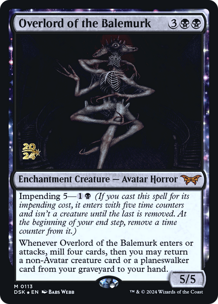 Overlord of the Balemurk - Prerelease Promo [PDSK-113s]