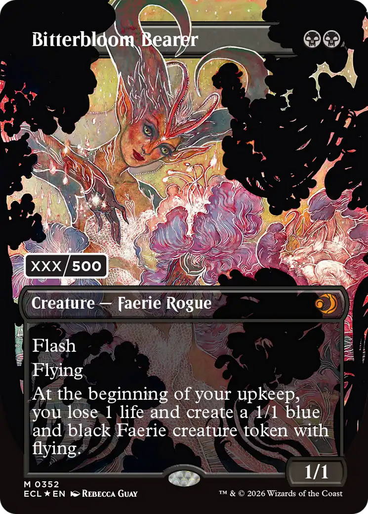 Bitterbloom Bearer - Borderless - Serialized - Full Art [ECL-352]