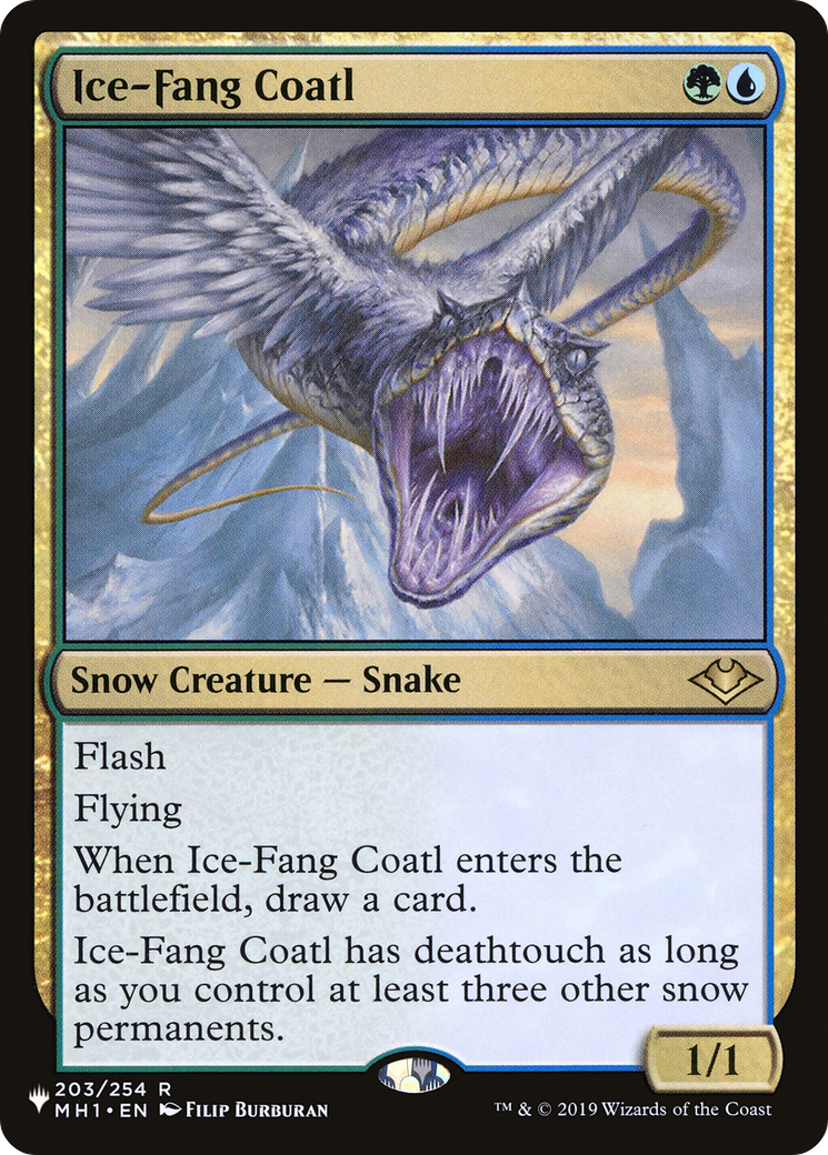 Ice-Fang Coatl [PLST-MH1-203]