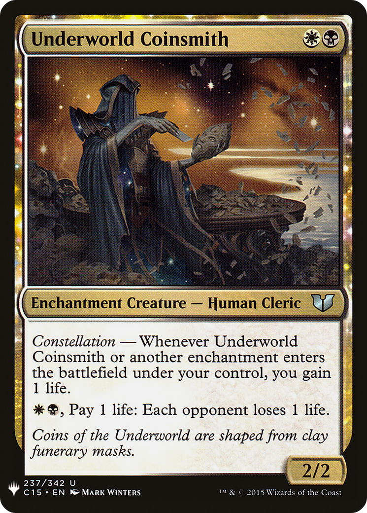 Underworld Coinsmith [PLST-C15-237]