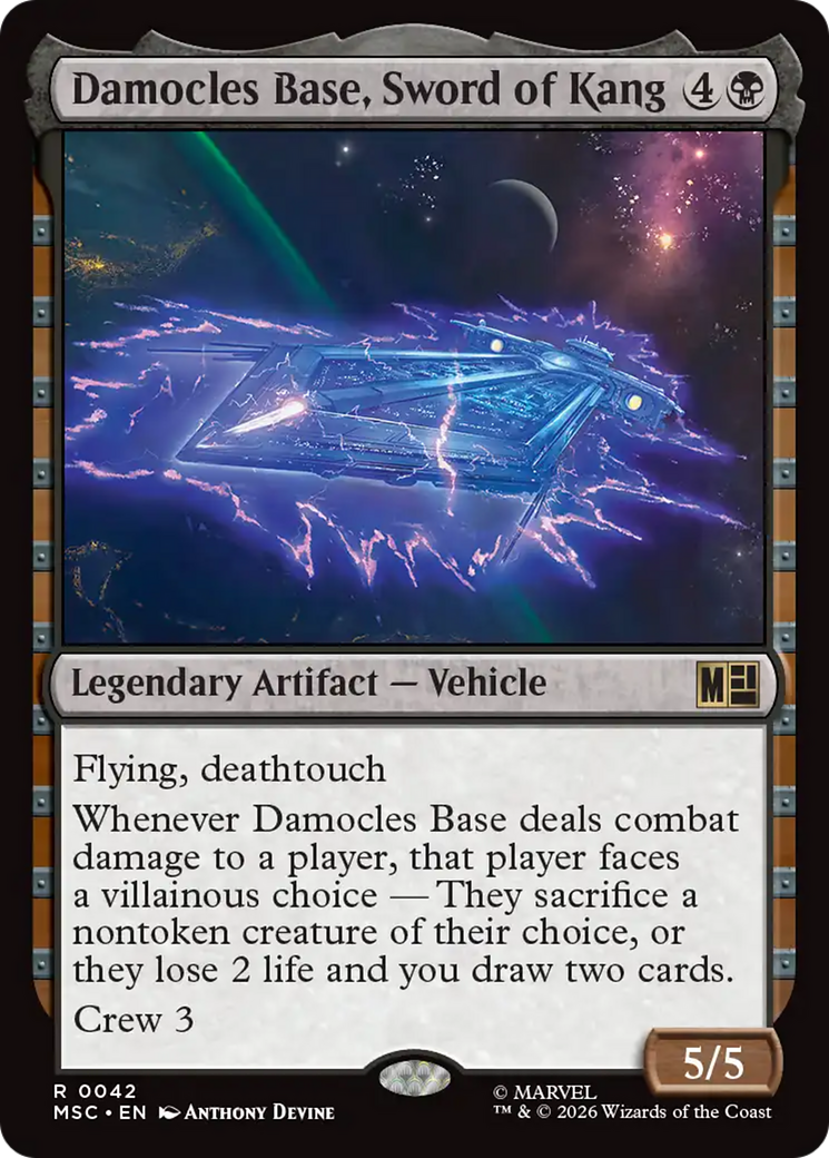 Damocles Base, Sword of Kang [MSC-42]