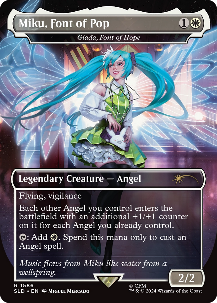 Giada, Font of Hope - Borderless - Full Art [SLD-1586]