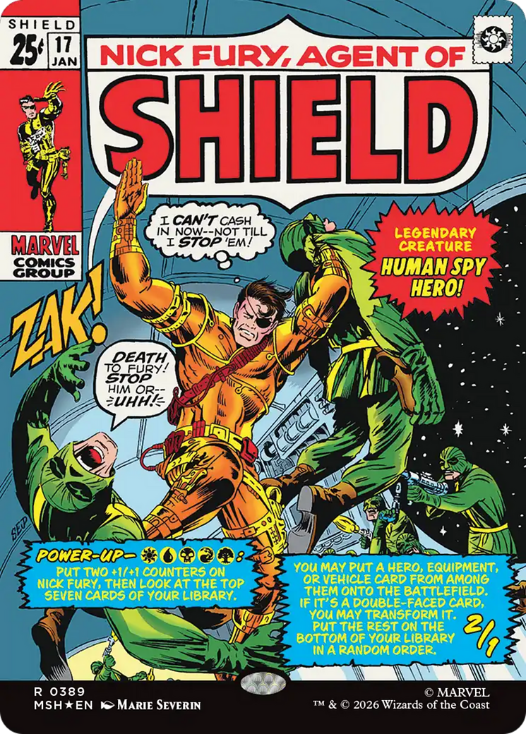 Nick Fury, Agent of S.H.I.E.L.D. - Borderless [MSH-389]