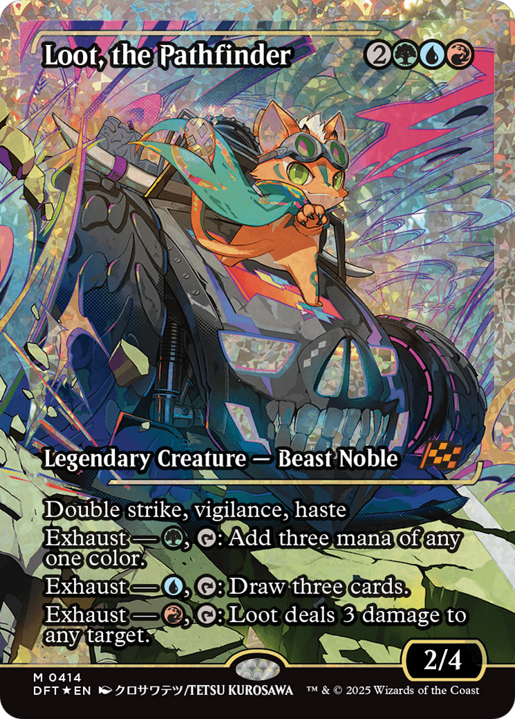 Loot, the Pathfinder - Showcase - Fracture Foil [DFT-414]