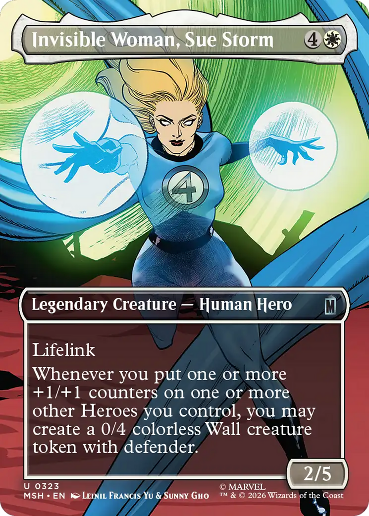 Invisible Woman, Sue Storm - Borderless [MSH-323]