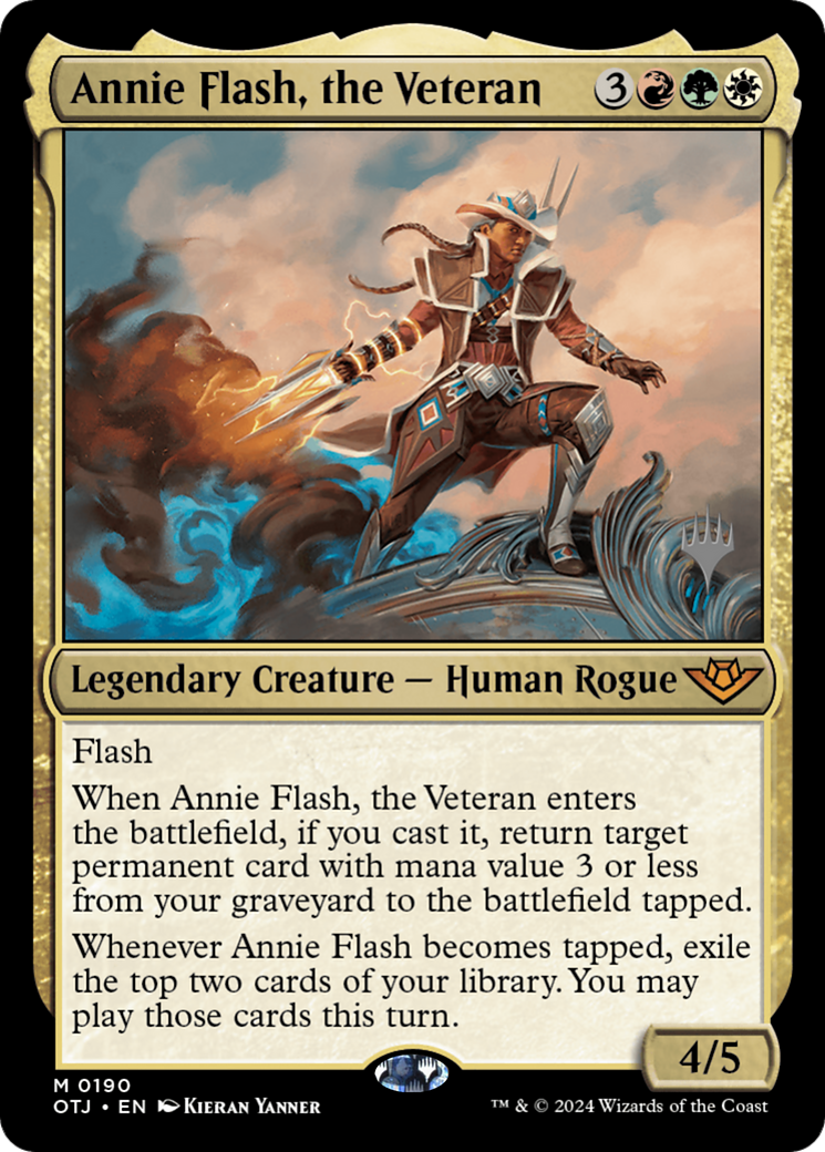 Annie Flash, the Veteran - Promo Pack [POTJ-190p]