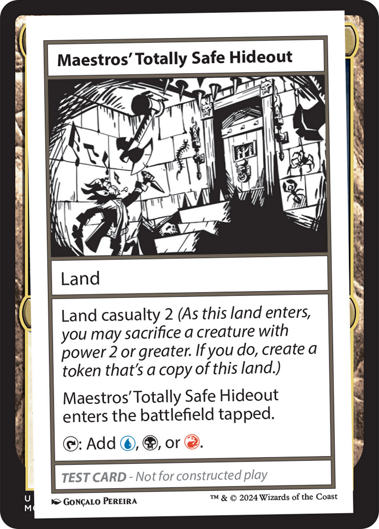 Maestros' Totally Safe Hideout [MB2-615]