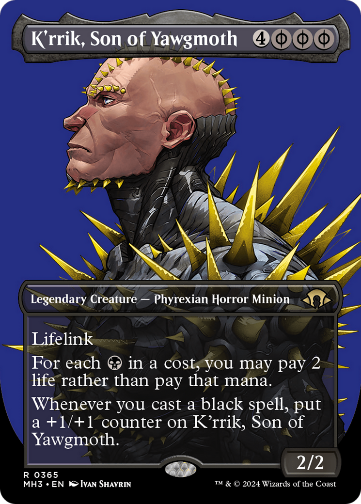 K'rrik, Son of Yawgmoth - Borderless [MH3-365]