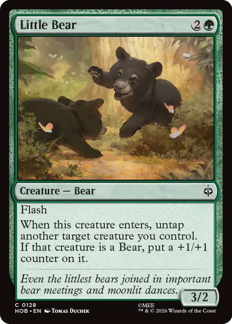 Little Bear [HOB-128]