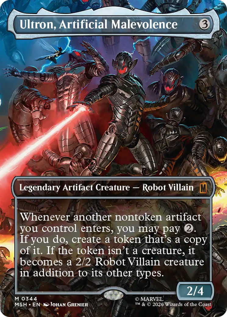 Ultron, Artificial Malevolence - Borderless [MSH-344]