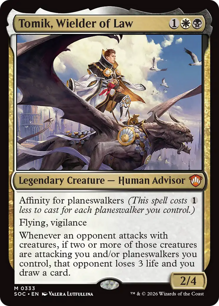 Tomik, Wielder of Law [SOC-333]
