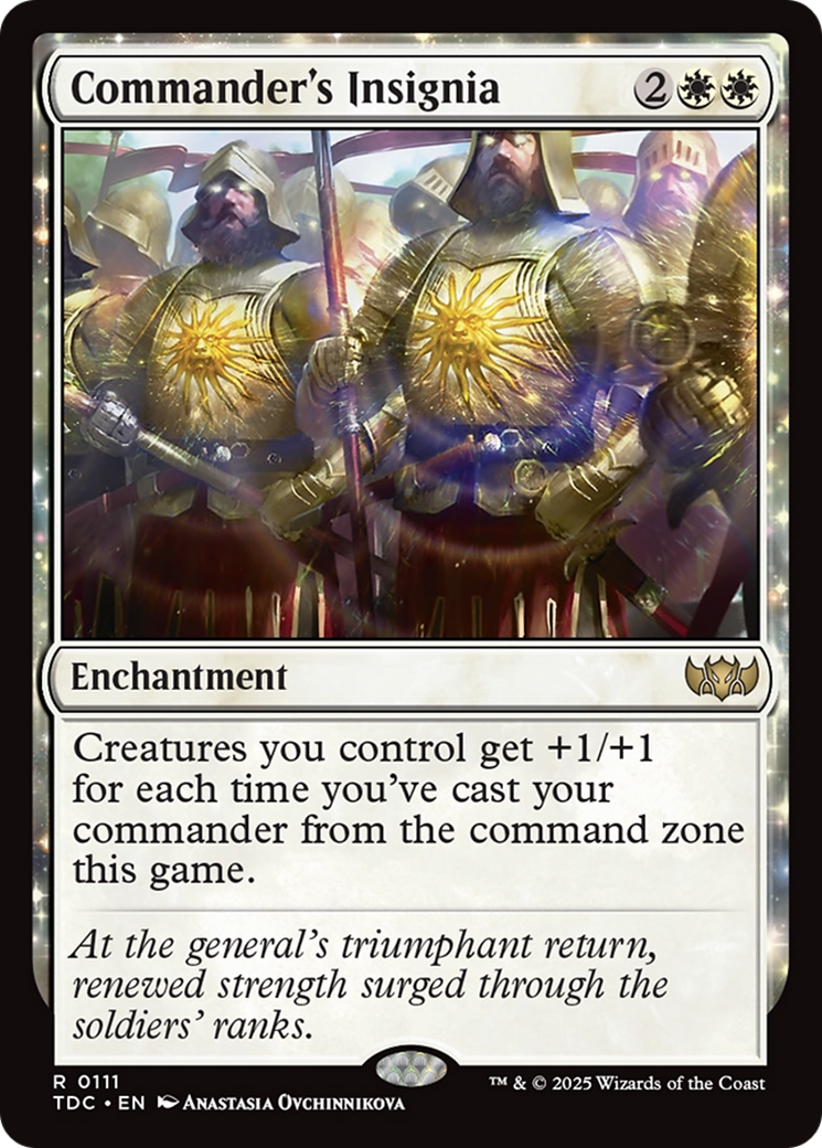 Commander's Insignia [TDC-111]