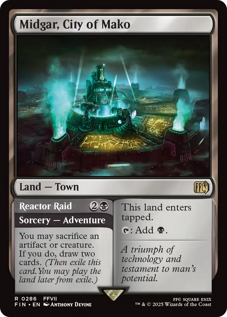 Midgar, City of Mako // Reactor Raid [FIN-286]