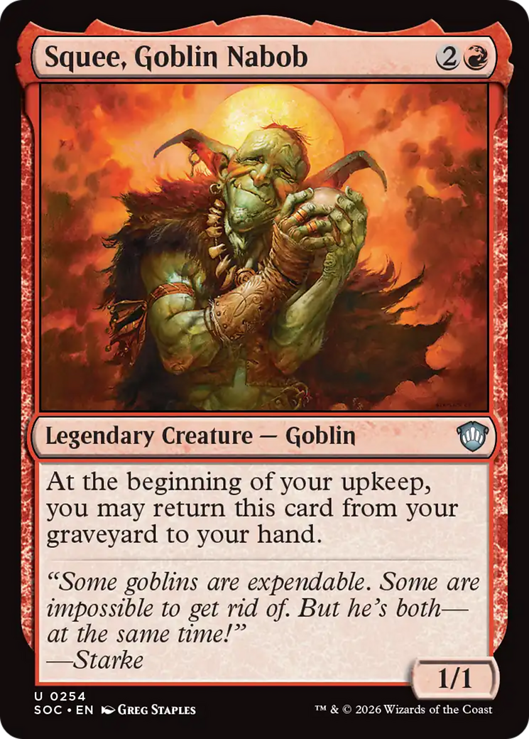 Squee, Goblin Nabob [SOC-254]