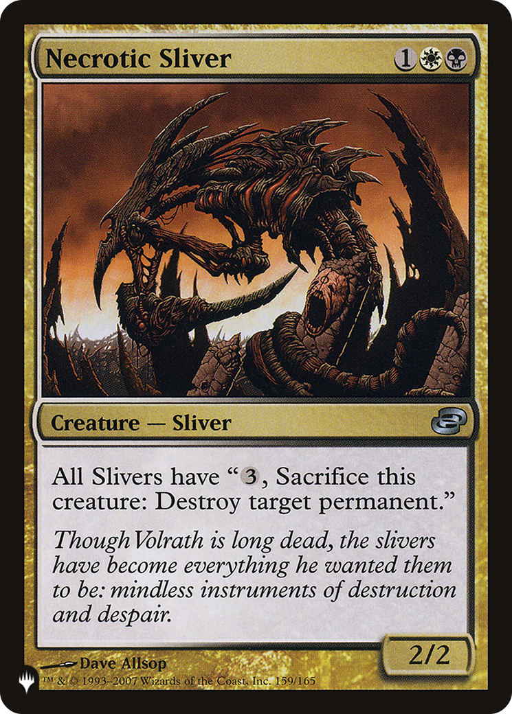 Necrotic Sliver [PLST-PLC-159]