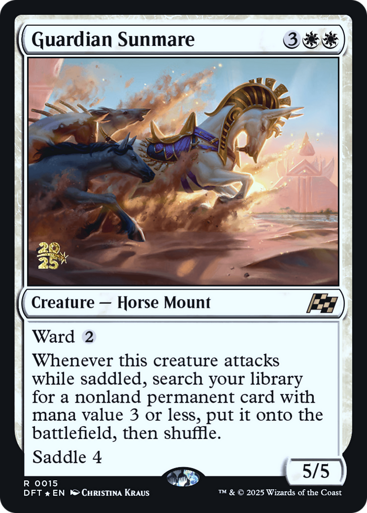 Guardian Sunmare - Prerelease Promo [PDFT-15s]