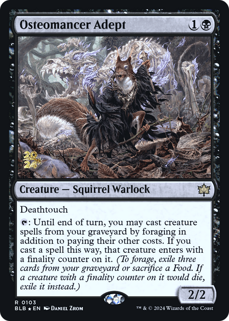 Osteomancer Adept - Prerelease Promo [PBLB-103s]