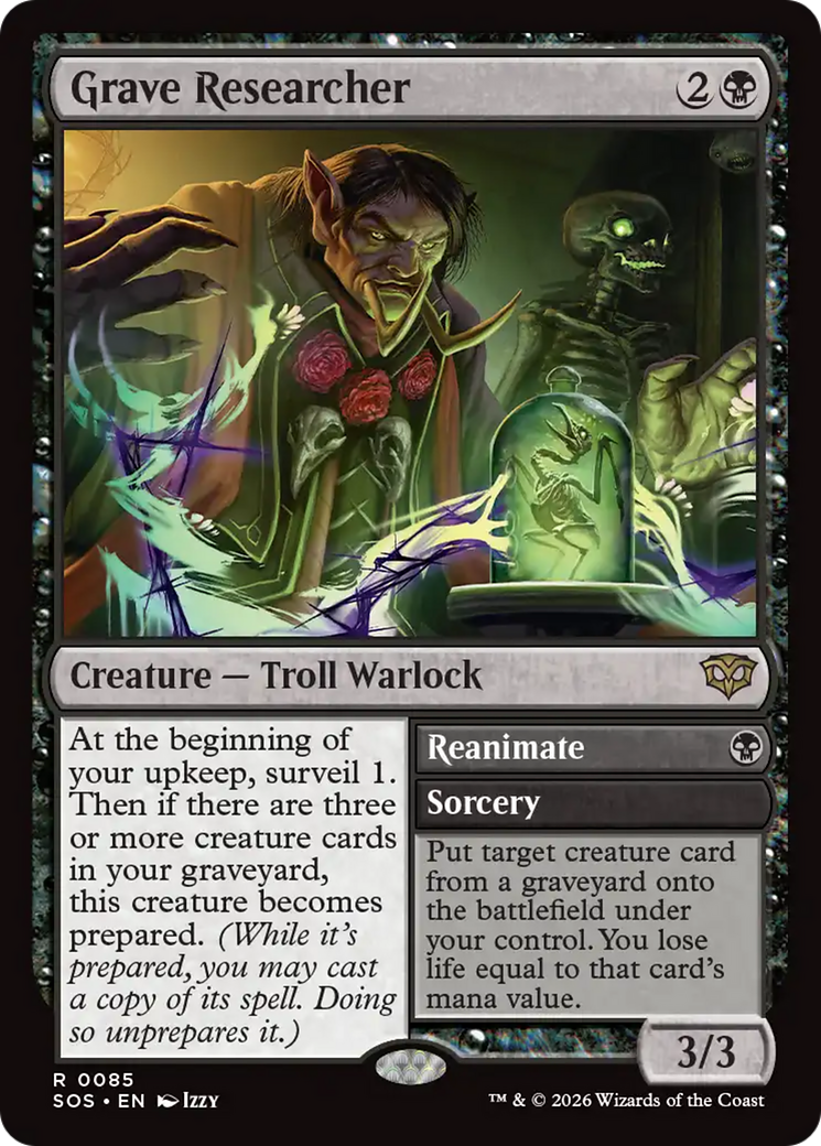 Grave Researcher // Reanimate [SOS-85]