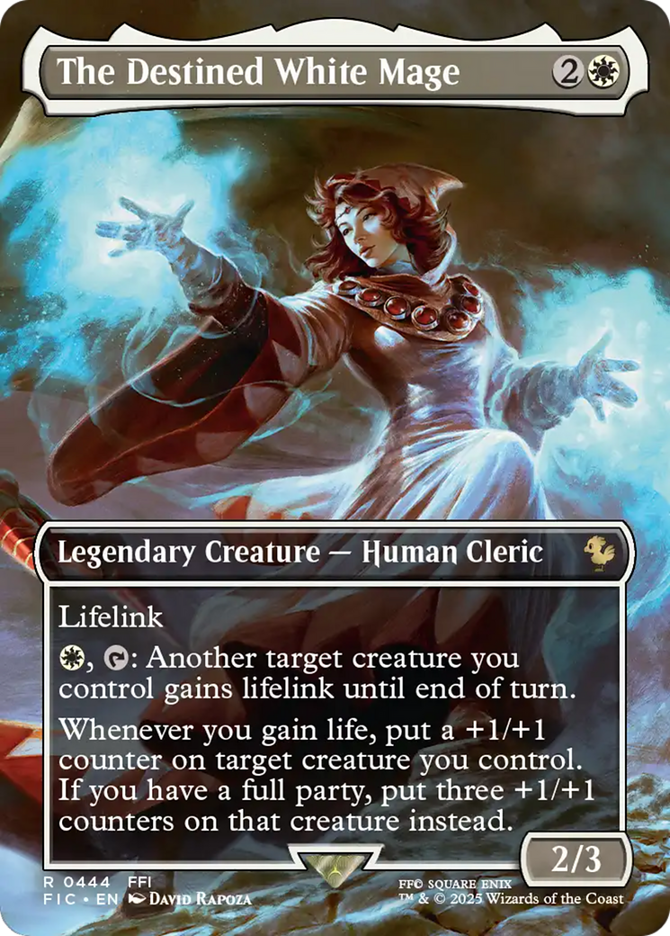 The Destined White Mage - Borderless - Full Art [FIC-444]