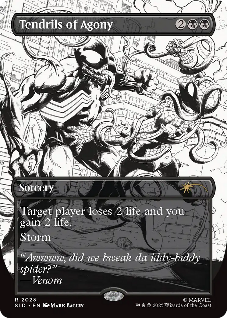 Tendrils of Agony - Borderless - Full Art [SLD-2023]