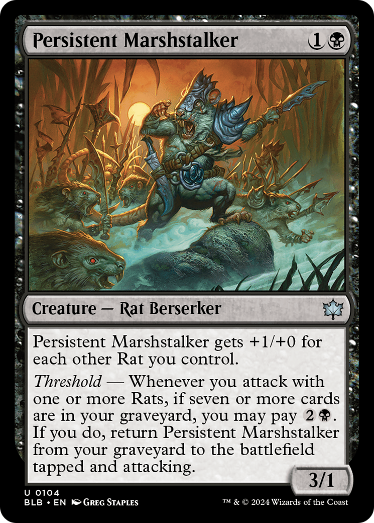 Persistent Marshstalker [BLB-104]