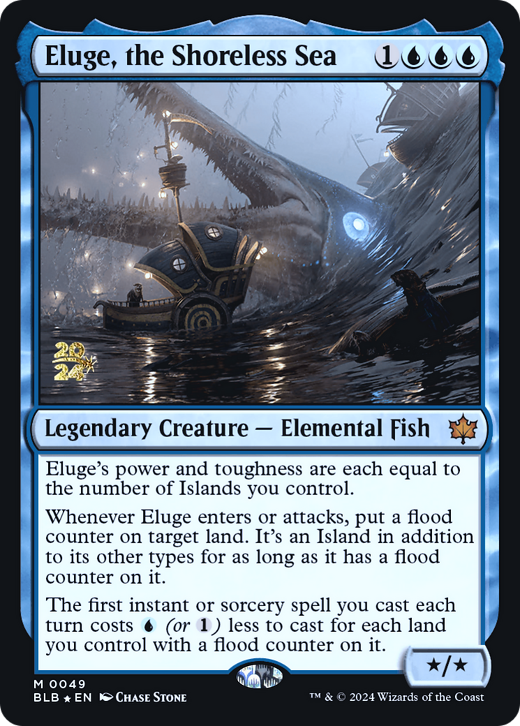 Eluge, the Shoreless Sea - Prerelease Promo [PBLB-49s]
