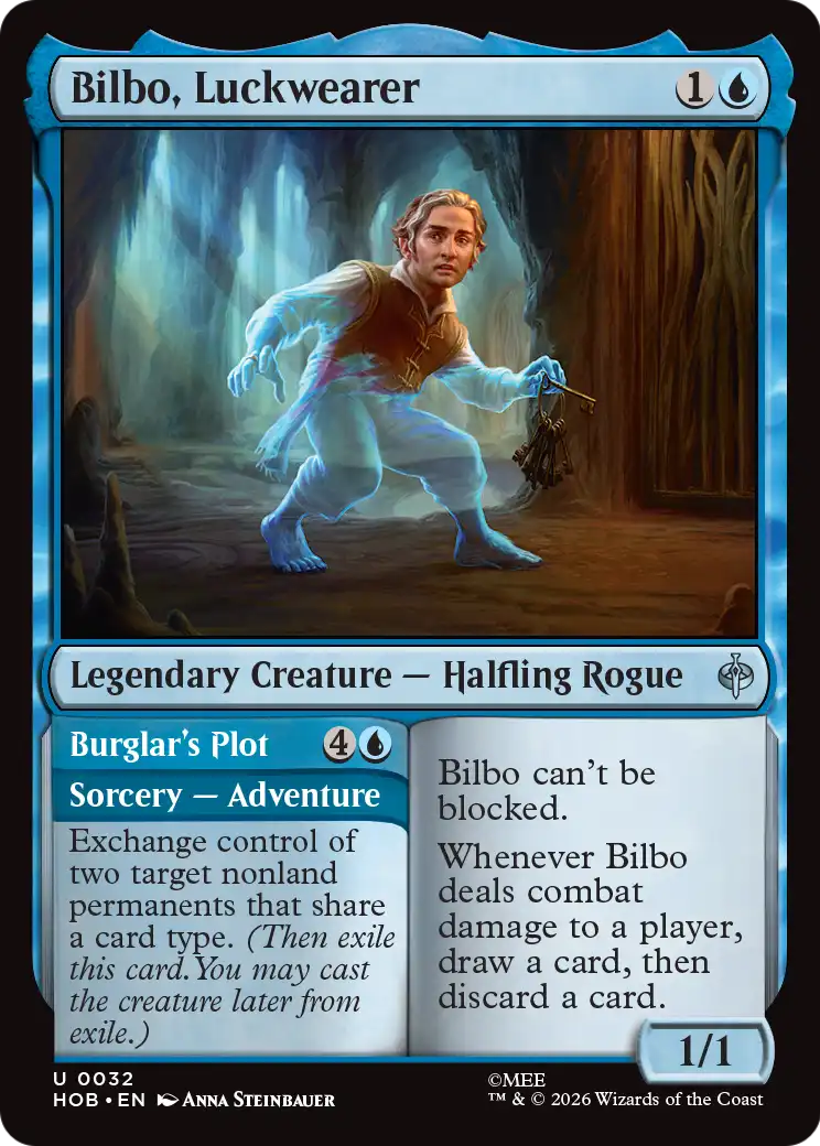 Bilbo, Luckwearer // Burglar's Plot [HOB-32]