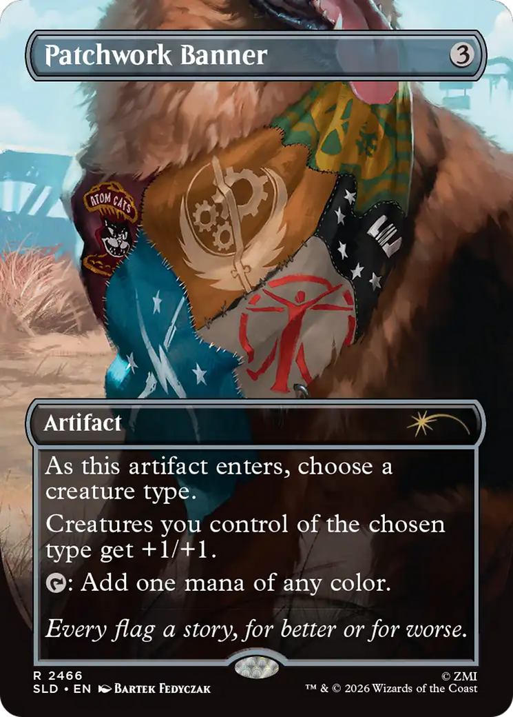 Patchwork Banner - Borderless - Full Art [SLD-2466]