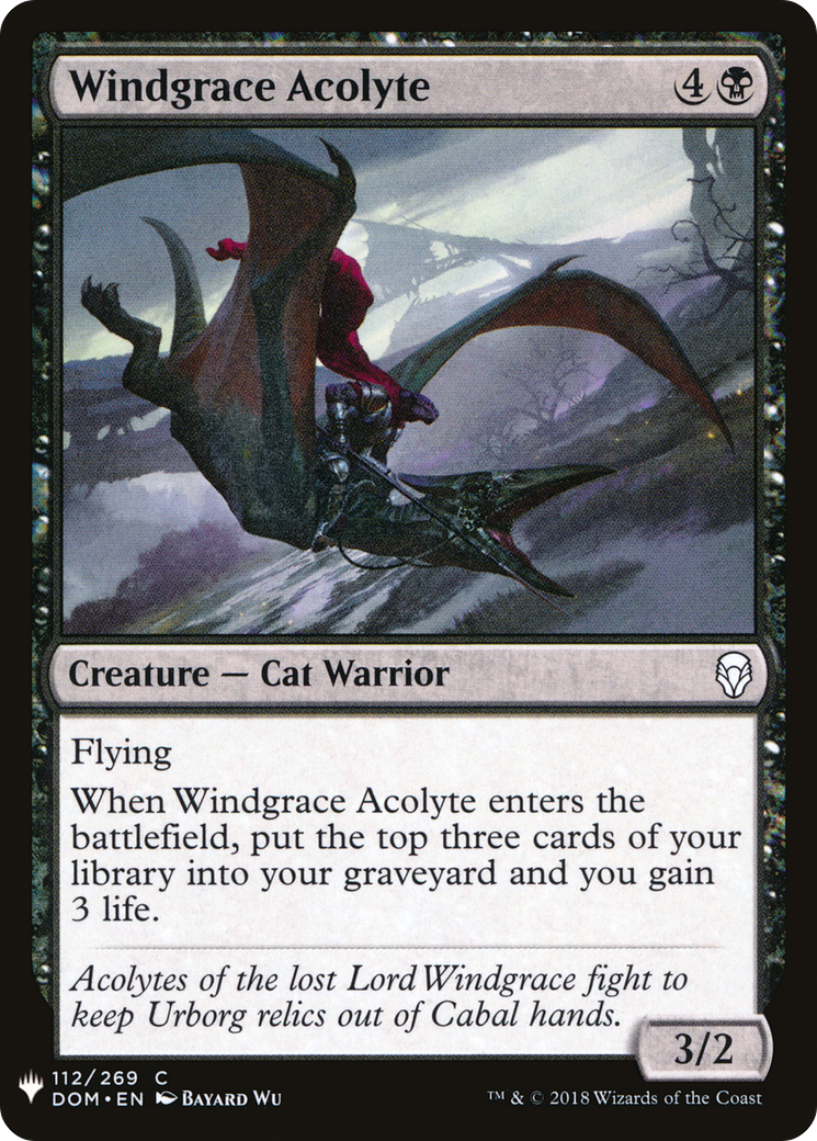 Windgrace Acolyte [PLST-DOM-112]
