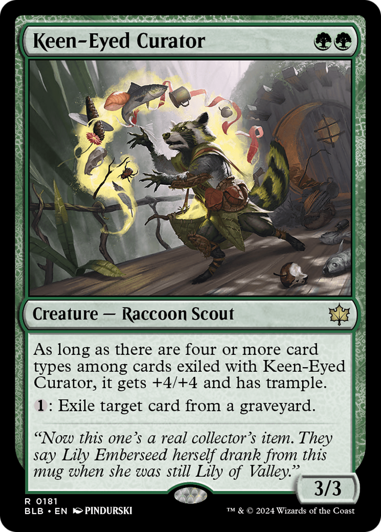 Keen-Eyed Curator [BLB-181]