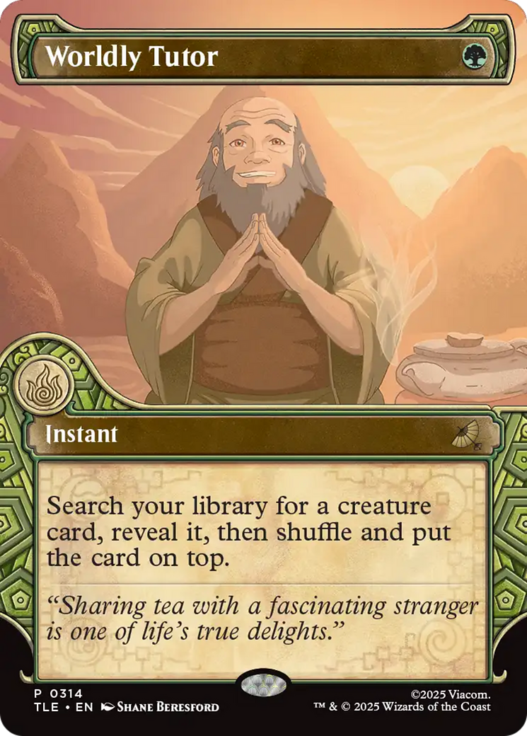 Worldly Tutor - Borderless - Showcase [TLE-314]
