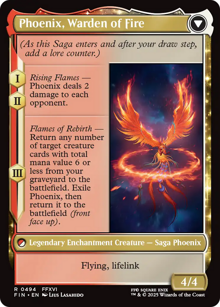 Joshua, Phoenix's Dominant // Phoenix, Warden of Fire - Extended Art [FIN-494]