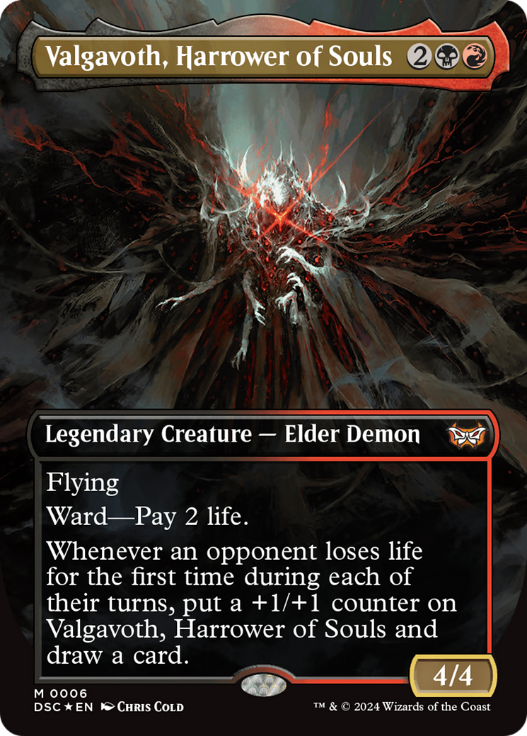 Valgavoth, Harrower of Souls - Borderless [DSC-6]