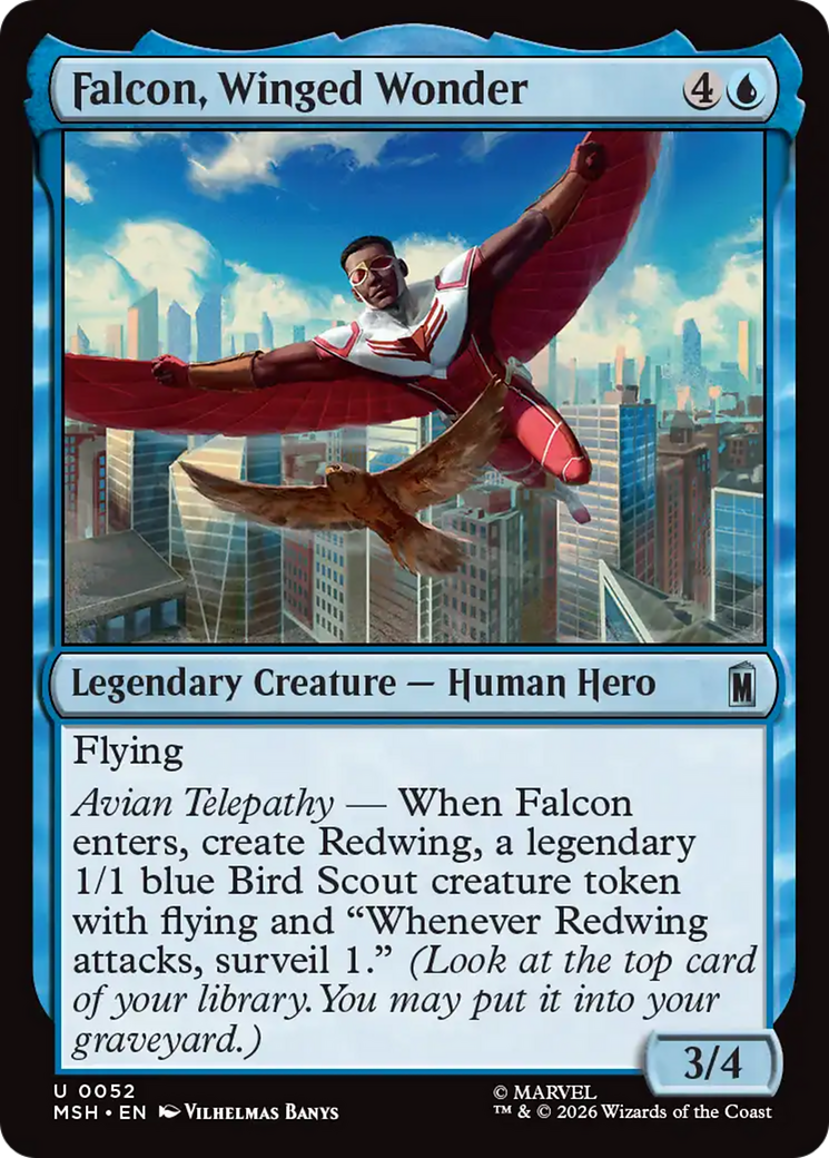 Falcon, Winged Wonder [MSH-52]