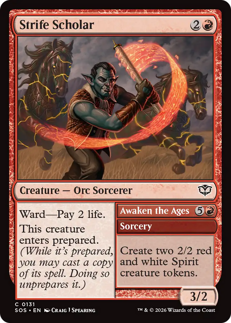 Strife Scholar // Awaken the Ages [SOS-131]
