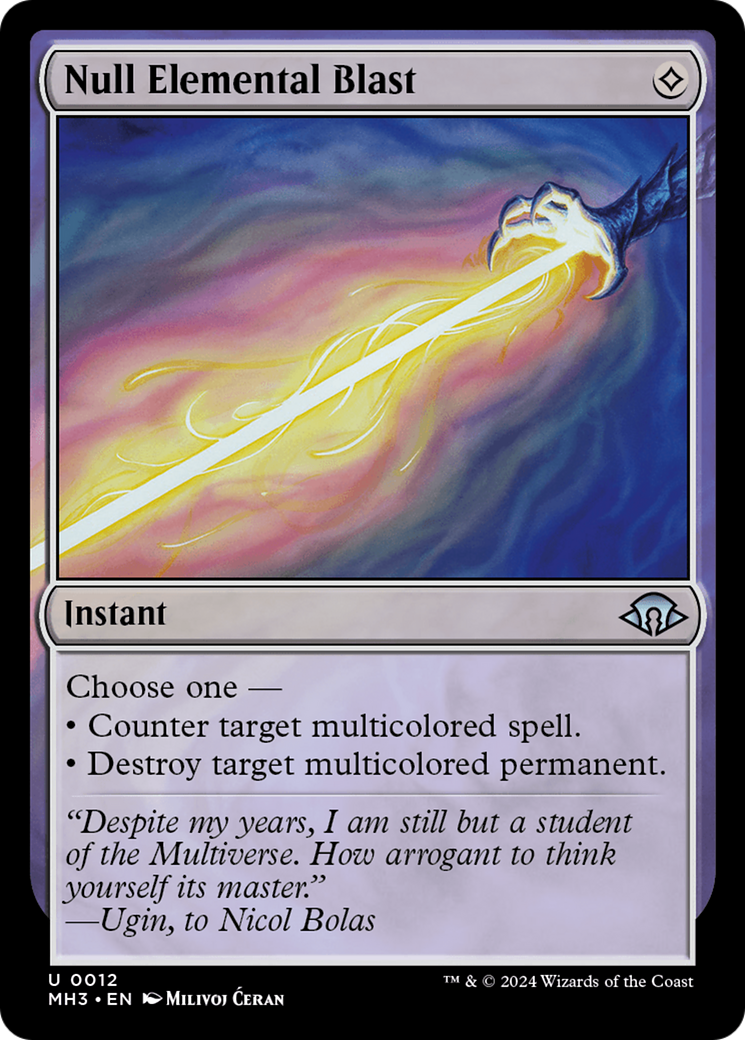 Null Elemental Blast [MH3-12]