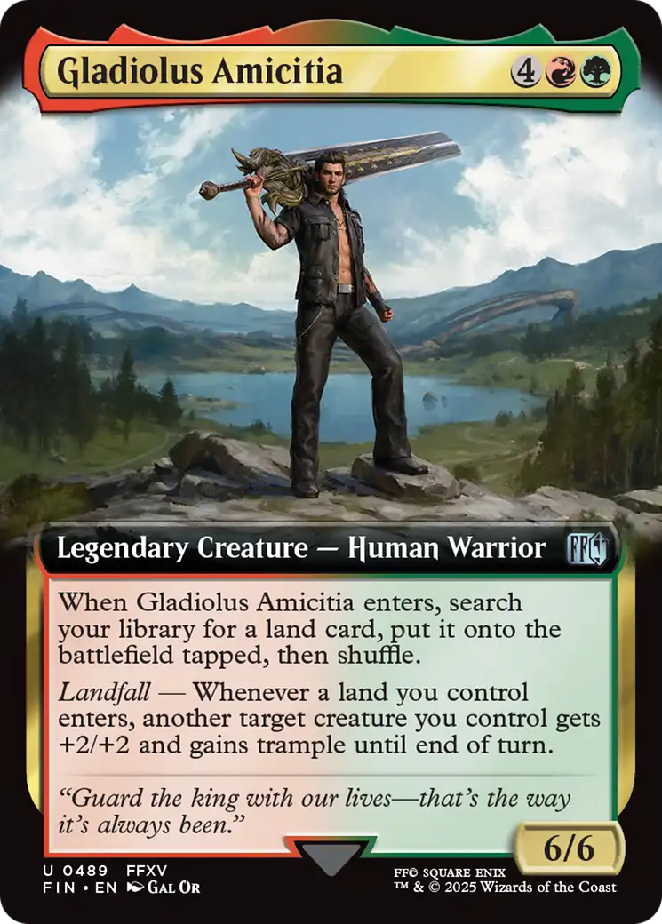 Gladiolus Amicitia - Extended Art [FIN-489]